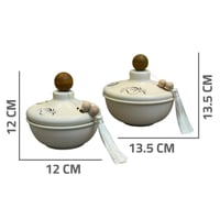 تمرية معدن بنقشة