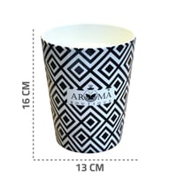 شموع عطريه اروما BLACK WHITE