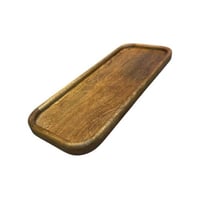 صينية تقديم خشب مستطيل