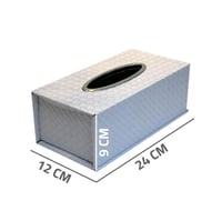 علبة مناديل فخمة جلد فاخر