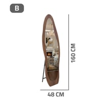 مرايا خشب مع ستاند خلفي