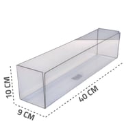 حوض ورد إكريلك مستطيل