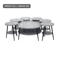 طقم طاولات شاي