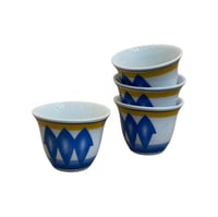 طقم فناجين غضار