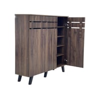 دولاب تخزين احذية 3 أبواب خشب