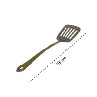 ملاعق طبخ ذهبي فضي