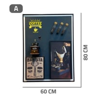 لوحات جدارية قهوة 80*60