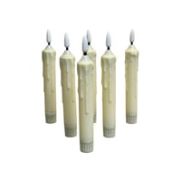 طقم شموع بطارية 6 قطع