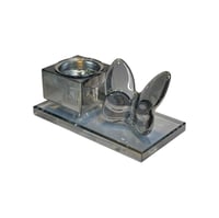 مبخرة زجاج ديكور فراشة