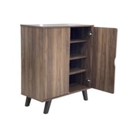 دولاب أحذية بابين خشبي