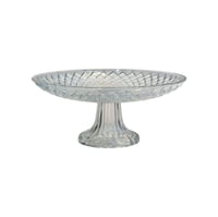 صحن تقديم قزاز دائري بقاعدة