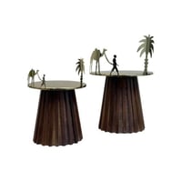 صحن حلا خشب