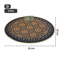 لباد دائري 35*35 قطعة واحدة