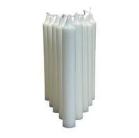 شمع ابيض 15 قطعة