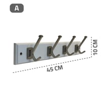 علاقة ملابس خشب جدارية
