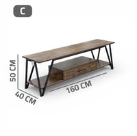 طاولة تلفاز خشبي