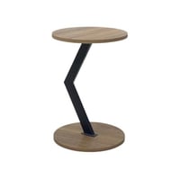 طاولة خدمة خشب دائري