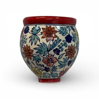 فازة نقشة أزهار