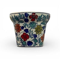 فازة نقشة أزهار