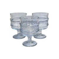 كاسات ايس كريم بقاعدة زجاج