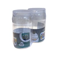 برطمان بغطاء شفاف