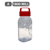 برطمان زجاج غطاء أحمر