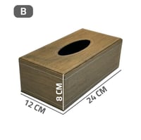 علب مناديل جلد