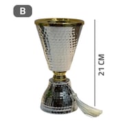 مبخرة استيل فضي