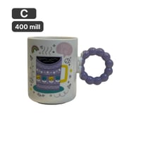 كوب سيراميك برسمة كوب