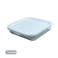 صواني فرن زجاج مربع