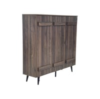 دواليب احذيه 3 أبواب خشب