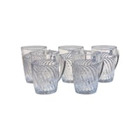 طقم بيالات زجاج 5 أشخاص 150 ملل