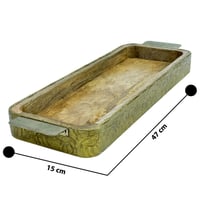 طوفريات تقديم خشب هندي