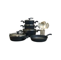 طقم قدور جرانيت 18 قطعة