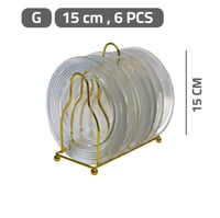 صحون قزاز مع ستاند