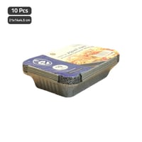 وعاء المنيوم بغطاء