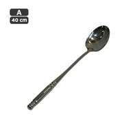 معالق طبخ ستيل فضي