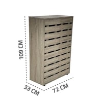 خزانة احذية بابين خشب