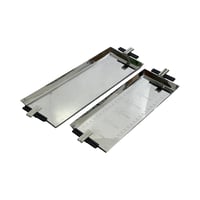 طوفريات تقديم ستيل مقابض سوداء