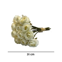 بوكيه ورد جوري صغير صناعي