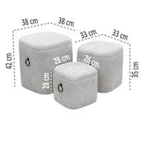 صندوق سجاد مربع مقعد