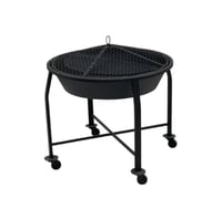 منقل دائري حديد لون أسود