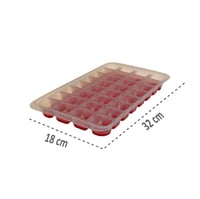 قوالب ثلج قاعدة سيلكون 32 قطعة ثلج
