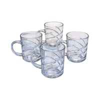 طقم بيالات زجاج 4 قطع