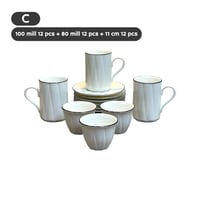 طقم ضيافة سيراميك 36 قطعة