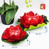 ورد مسابح لون أحمر