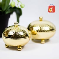 تمرية ستانلس ستيل ذهبي أرجل ذهبية