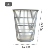 سلة غسيل بلاستيك