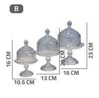 ستاند حلا كريستال بقاعدة