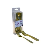 شوك ذهبي بلاستيك 16 قطعة